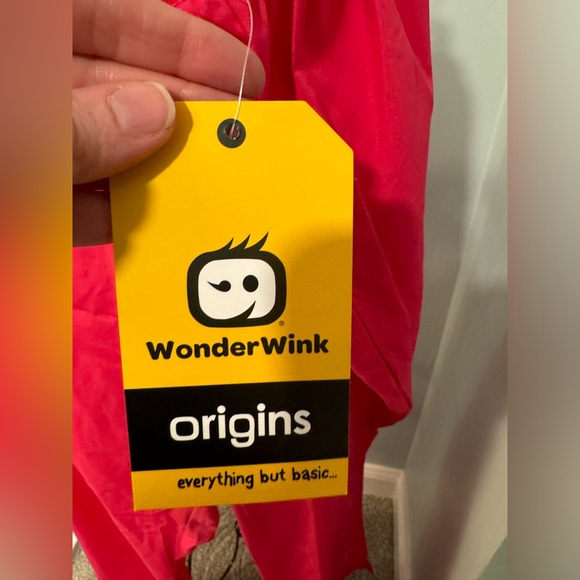 WonderWink Origins Women's Drawstring Flare Leg Scrub Pants-5026 5x 5XL Hot Pink - Picture 5 of 10